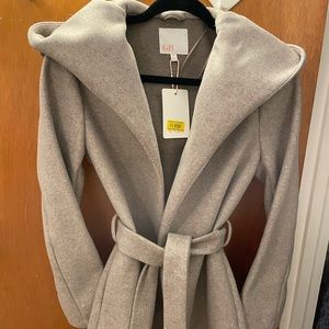 GB Printed Hooded Robe Coat